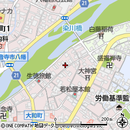 香川県観音寺市観音寺町3256周辺の地図