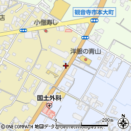 香川県観音寺市古川町218-10周辺の地図