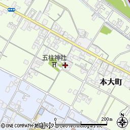 香川県観音寺市本大町1196周辺の地図