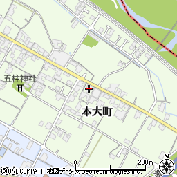香川県観音寺市本大町1183周辺の地図