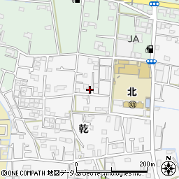 徳島県板野郡藍住町住吉乾周辺の地図
