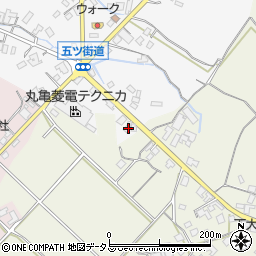 香川県三豊市豊中町上高野10周辺の地図