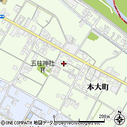 香川県観音寺市本大町1193周辺の地図