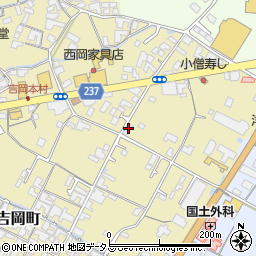 香川県観音寺市吉岡町54周辺の地図