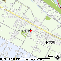 香川県観音寺市本大町1195周辺の地図