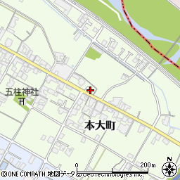 香川県観音寺市本大町1298-11周辺の地図