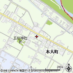 香川県観音寺市本大町1190周辺の地図