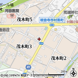 富士建設株式会社　観音寺営業所周辺の地図