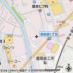 神崎組岩国営業所周辺の地図