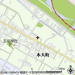 香川県観音寺市本大町1298周辺の地図