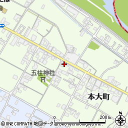 香川県観音寺市本大町1191周辺の地図