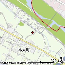 香川県観音寺市本大町1380周辺の地図