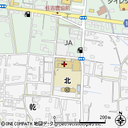 藍住町立藍住北小学校周辺の地図