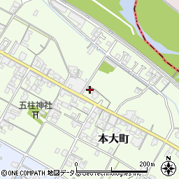 香川県観音寺市本大町1276周辺の地図