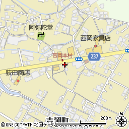 香川県観音寺市吉岡町721周辺の地図