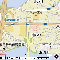 徳島県板野郡松茂町広島南ハリ15-3周辺の地図
