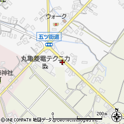 香川県三豊市豊中町上高野12周辺の地図