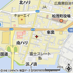 徳島県板野郡松茂町広島東裏42-17周辺の地図