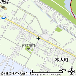 香川県観音寺市本大町1247周辺の地図