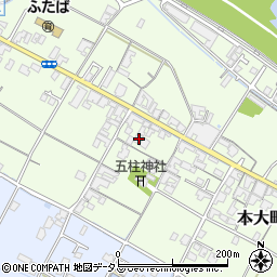 香川県観音寺市本大町1244周辺の地図