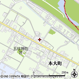 香川県観音寺市本大町1275周辺の地図