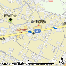 観音寺吉岡郵便局 ＡＴＭ周辺の地図