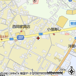 香川県観音寺市吉岡町45周辺の地図