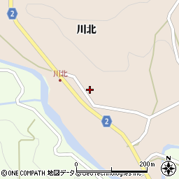 徳島県阿波市市場町日開谷川北445周辺の地図