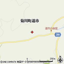 山口県下関市菊川町大字道市252周辺の地図