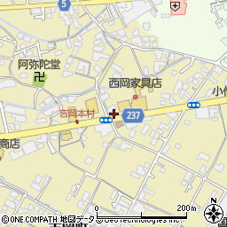 香川県観音寺市吉岡町745周辺の地図