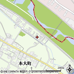 香川県観音寺市本大町1374-11周辺の地図