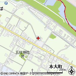 香川県観音寺市本大町1410周辺の地図