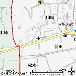 徳島県板野郡板野町羅漢松木周辺の地図