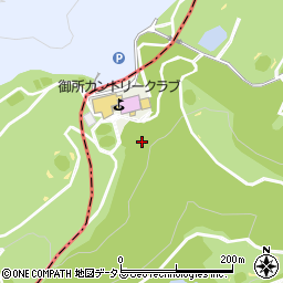 徳島県板野郡上板町引野安楽寺谷周辺の地図