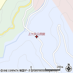 上ケ井公民館周辺の地図