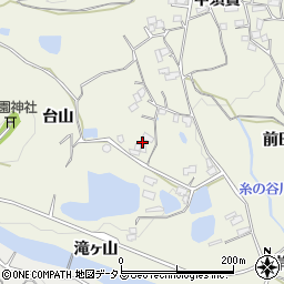 徳島県上板町（板野郡）神宅（台山）周辺の地図