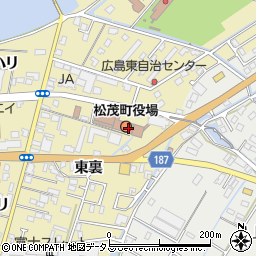 徳島県板野郡松茂町周辺の地図