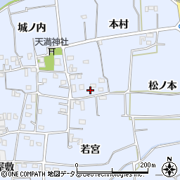 徳島県板野郡板野町古城本村27周辺の地図