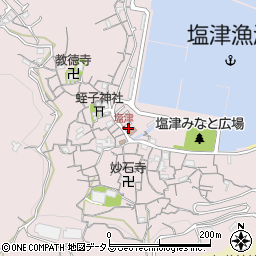 塩津漁協周辺の地図