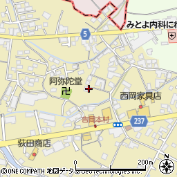 香川県観音寺市吉岡町731周辺の地図