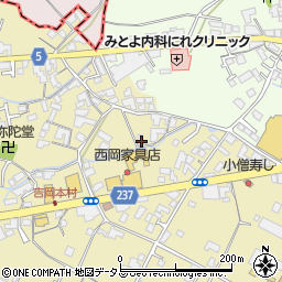 香川県観音寺市吉岡町805周辺の地図