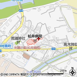 松井病院周辺の地図