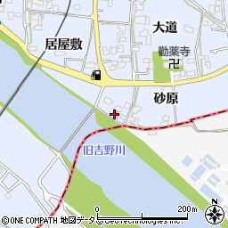 徳島県鳴門市大麻町市場砂原30周辺の地図