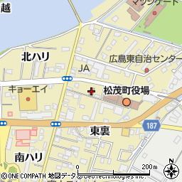 松茂町商工会周辺の地図