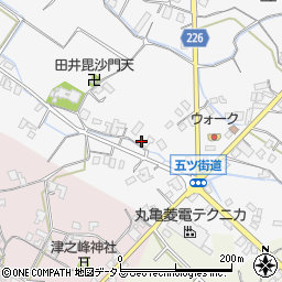 香川県三豊市豊中町上高野59周辺の地図
