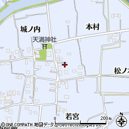 徳島県板野郡板野町古城本村22周辺の地図