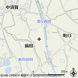 宮ケ谷川周辺の地図