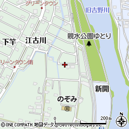 徳島県板野郡北島町新喜来周辺の地図