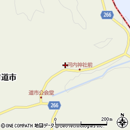 山口県下関市菊川町大字道市319周辺の地図