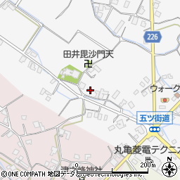 香川県三豊市豊中町上高野64周辺の地図